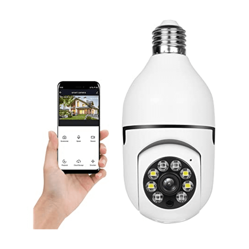 V380 WiFi Smart Net Bulb PTZ Camera