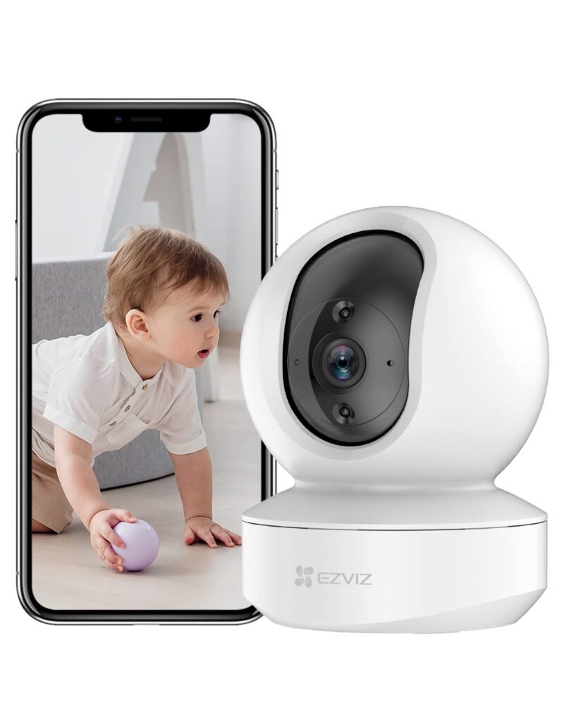 EZVIZ Security Camera Indoor WiFi 2MP TY1 Smart Wi-Fi Pan & Tilt Camera