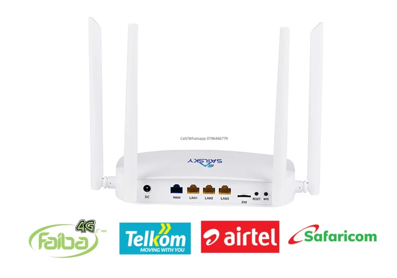 Sailsky XM285 4G Wifi Router LTE Open to Faiba Safaricom Airtel Telkom