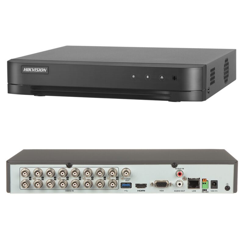 Hikvision IDS-7216HQHI-M1 / S. AcuSense DVR 16 Channel DVR Pure 1080P  H.265 Pro - Image 2