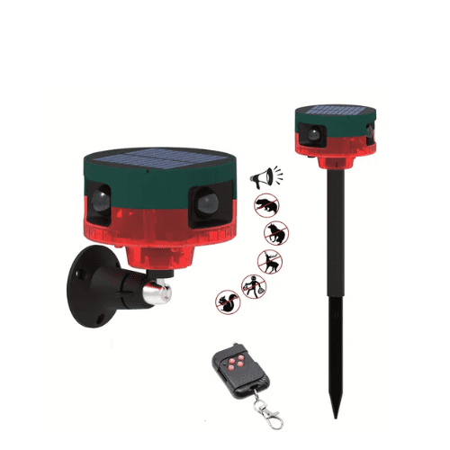 Solar Infrared Sensor Alarm