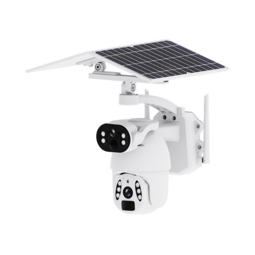 4G 6MP UBox Dual Lens Dual Screen Solar PTZ Camera