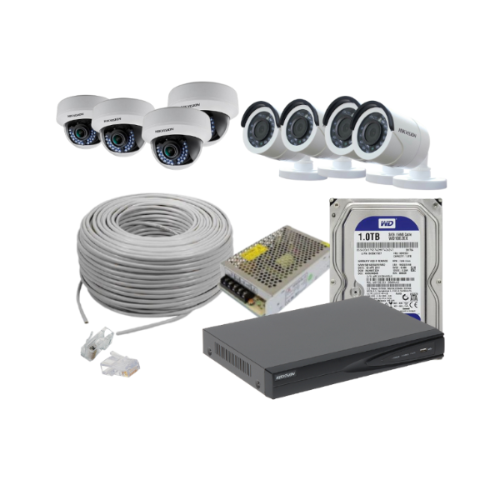 Hikvision NVR 8 Channel Kit